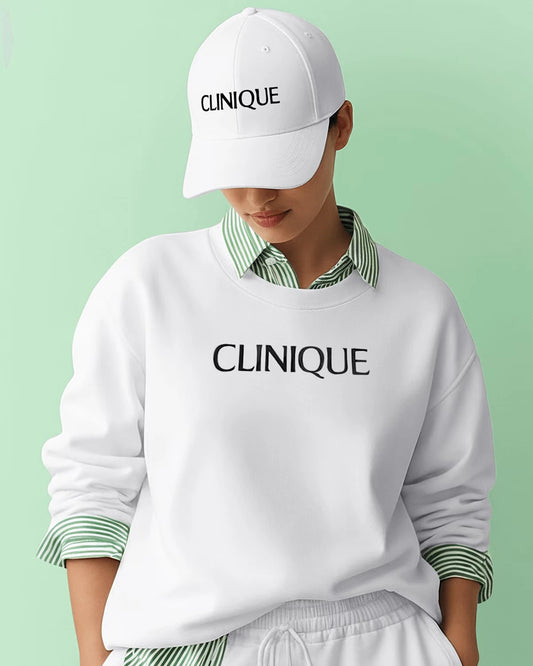 Limited Edition Clinique Baseball Cap in White - US 4307