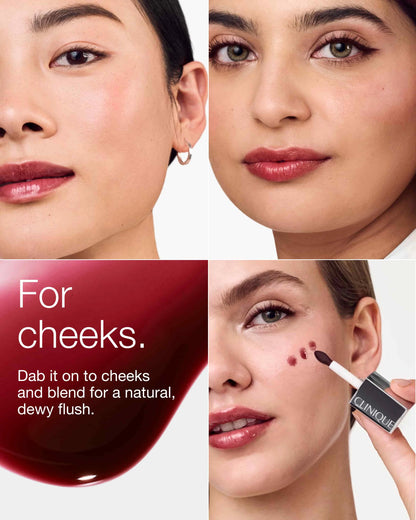 Clinique Pop™ Lip + Cheek Oil in Black Honey, Pink Honey and Nude Honey - US 4326