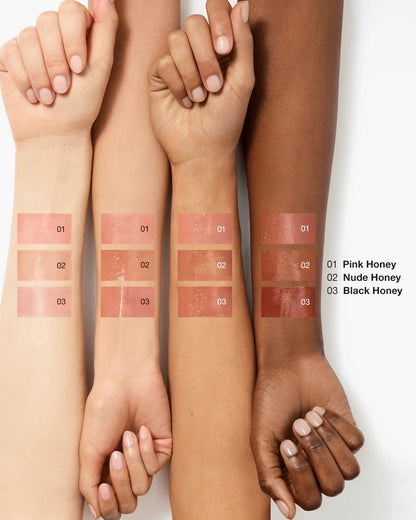 Clinique Pop™ Lip + Cheek Oil in Black Honey, Pink Honey and Nude Honey - US 5127