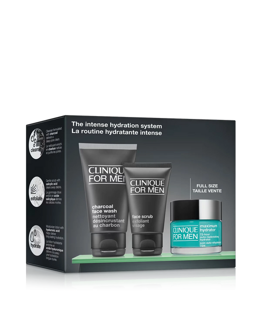 Clinique For Men: The Intense Hydration System Skincare Set - US 5792