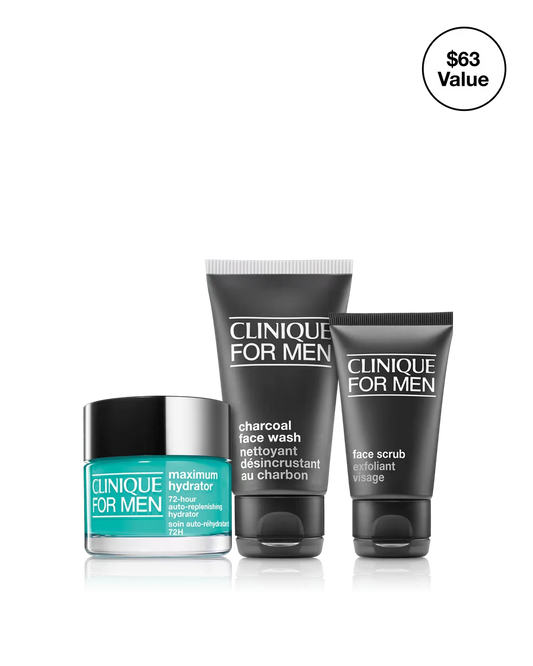 Clinique For Men: The Intense Hydration System Skincare Set - US 5792